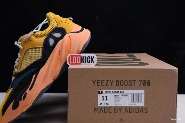 COLORWAY YELLOW WAVE YEEZY 700 ADIDAS NEW BOOST RUNNER SUN GZ6984 1009